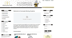 Desktop Screenshot of coronadobinding.com